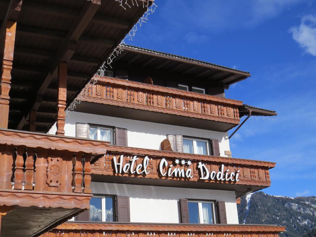 Hotel Cima Dodici Vigo di Fassa Bagian luar foto
