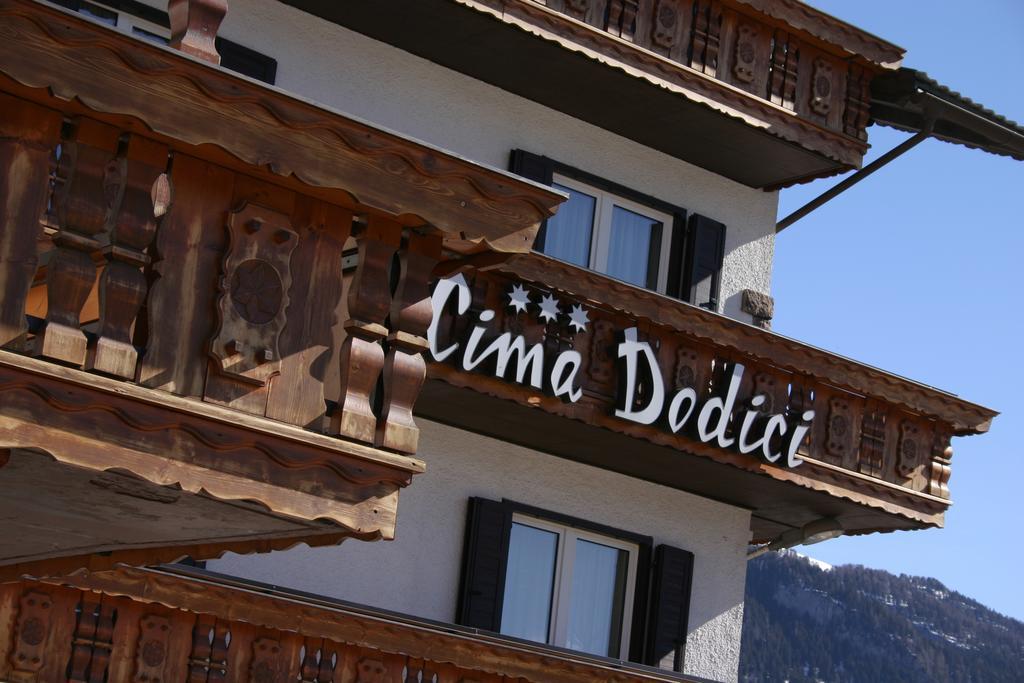 Hotel Cima Dodici Vigo di Fassa Bagian luar foto